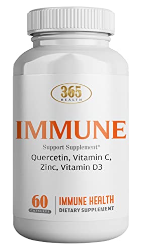 365 Health Immune Support: Quercetin, Vitamin C, Zinc, Vitamin D3