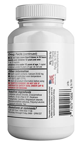 Health Pharma Allergy Relief Medicine | Antihistamine Diphenhydramine HCl 25 mg (600 Tablets) | Children and Adults | Relieves Sneezing, Runny Nose, Hay Fever Symptoms, Itchy Eyes and Throat