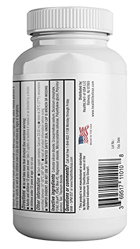 HealthLife® Sleep Aid (Diphenhydramine HCl Caplets, 25 mg Blue) 1000 Count