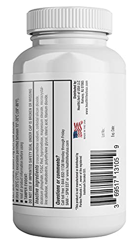 HealthLife® Senna-S Tablets, Senna Plus (Laxative/Stool Softener) 500 Count.