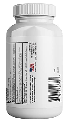 HealthLife® Allergy Relief, Medicine Diphenhydramine HCl Caplets, 25 mg (Pink) | (1000 Count) | Children and Adults | Relieves Sneezing, Runny Nose, Hay Fever Symptoms, Itchy Eyes and Throat